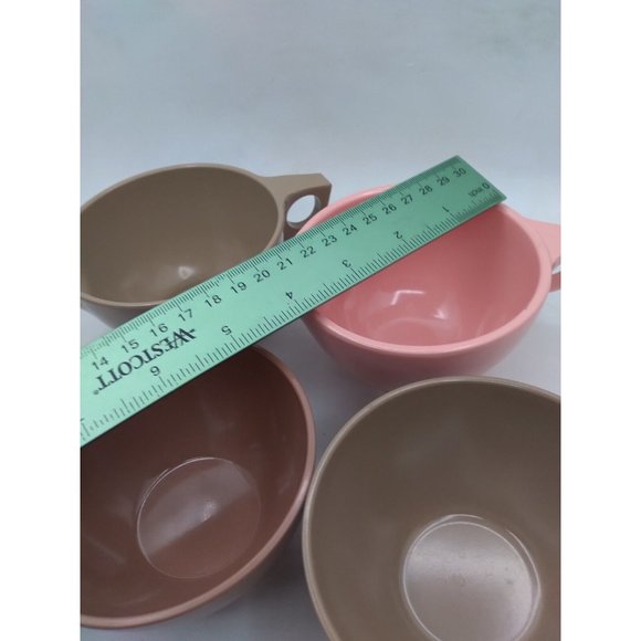 Vtg. MCM Atomic Melmac Marcrest/ Boonton 11 Melamine Cups 2 Creamers Bundle READ - Picture 4 of 16